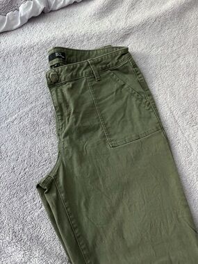 Olive Green Women's Pants